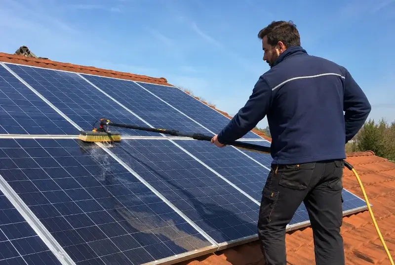 Nettoyage et entretien de panneaux solaires à Locminé