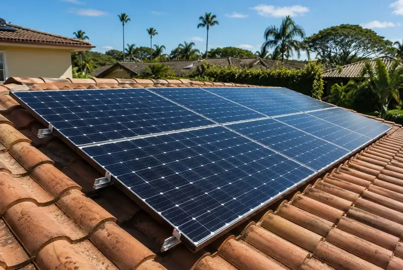 Installation de panneaux solaires à Locminé
