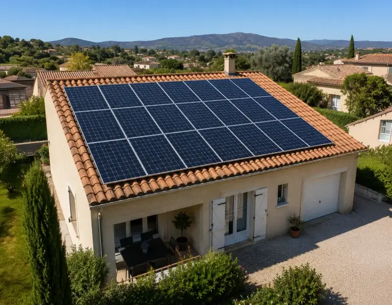Prime à l'autoconsommation panneaux solaires Locminé — aide financière de l'État